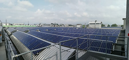 Impianto fotovoltaico su copertura - Collegno